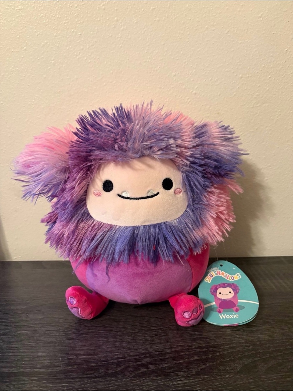 NWT Woxie The Bigfoot 8” Squishmallow